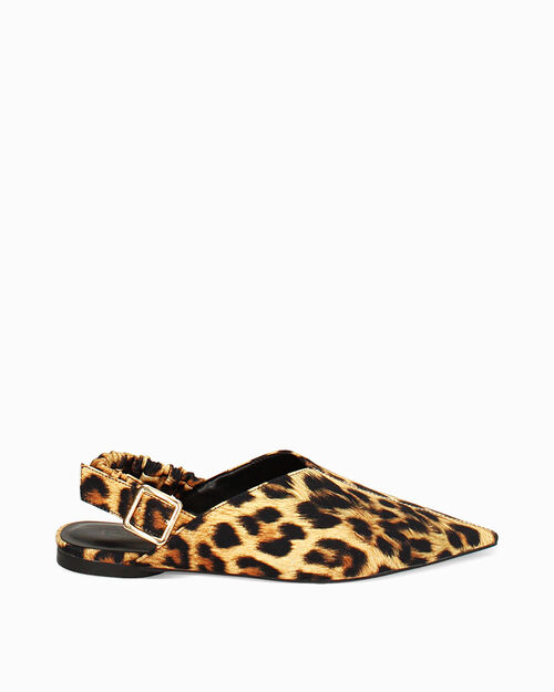 Ballerine sabot leopardate, LEOPARD