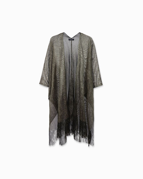ABBIGLIAMENTO PONCHO TESSUTO VERD, 