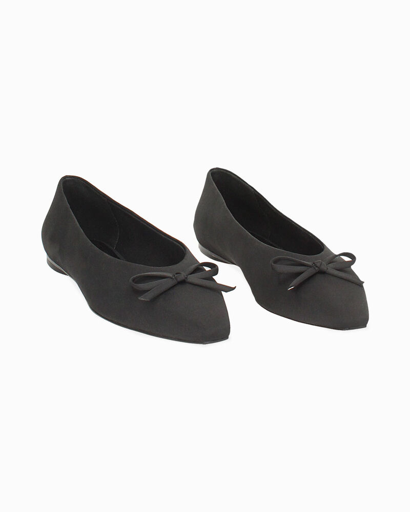 CALZATURA BALLERINA LYCRA NERO image number null
