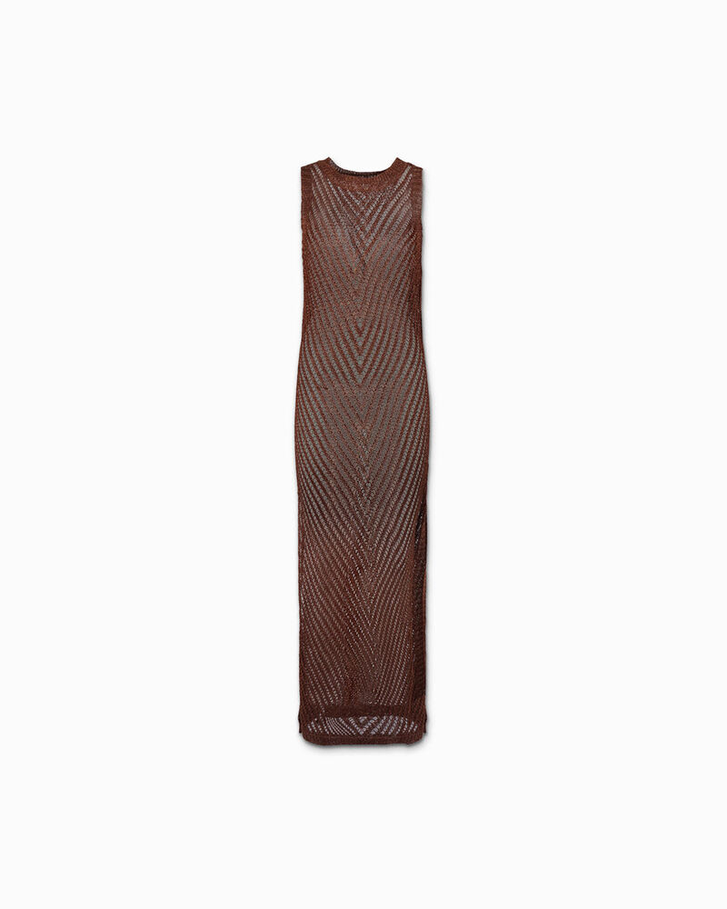 Vestito donna rame in tessuto image number null