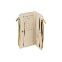 Portefeuille cr&egrave;me avec d&eacute;tails &eacute;l&eacute;gants, Primadonna, 275102822EPPANNUNI, 004 preview