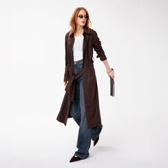 Trench marron avec design sophistiqu&eacute;, Primadonna, 27C925575MFMOROL, 002 preview