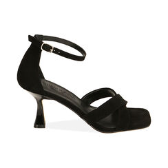 ZAPATOS SANDALIA SUEDE NERO, Primadonna, 21T216502CMNERO036, 001 preview