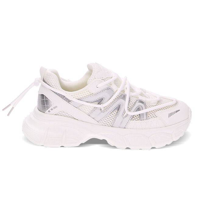 Sneakers bianche, Primadonna, 239305901TSBIAN035