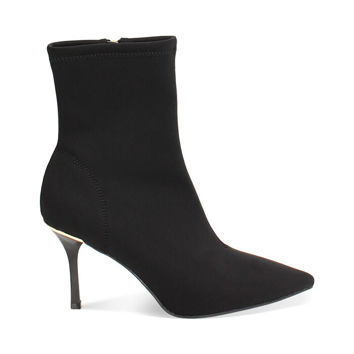 Botines negros de lycra, Primadonna, 242162809LYNERO038