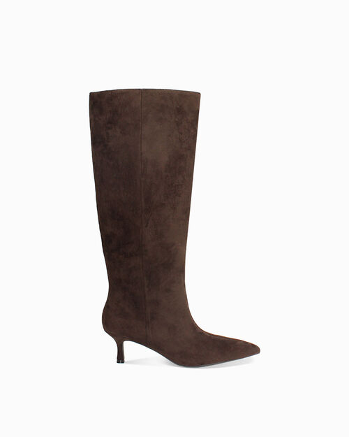CHAUSSURES POUR FEMMES BOTTE MICRO MORO, DK BROWN