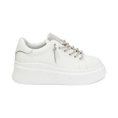 Sneakers bianco-argento, Primadonna, 242800704EPBIAR036, 001 preview