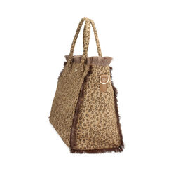 Bolso de hombro leopardo-marr&oacute;n con bandolera removible, Primadonna, 272351339CALEMAUNI, 003 preview