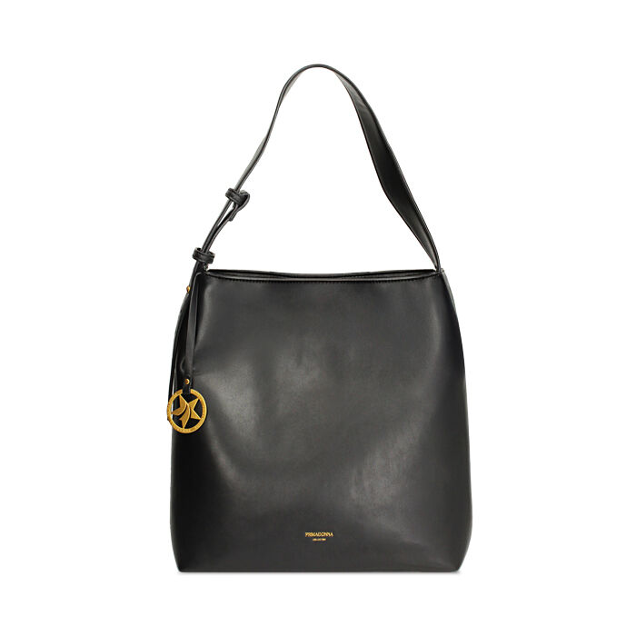 Borsa a spalla nera da donna, Primadonna, 265700588EPNEROUNI