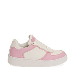 Sneakers blanc/rose , FIN DE COLLECTION, 19F944236EPBIRA035, 001a