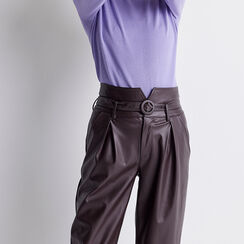 Pantaloni testa di moro vita alta, Primadonna, 22C901243EPMOROL, 006 preview