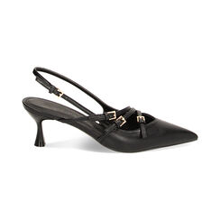 WOMEN SHOES CHANEL SYNTHETIC NERO, Primadonna, 232118220EPNERO036, 001 preview