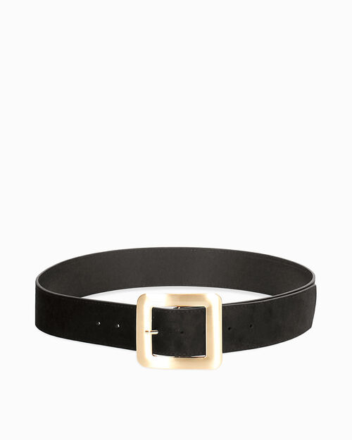 ACCESSOIRES TAILLE SYNTHETIQUE CUIR NERO, BLACK