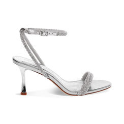 Sandales argent&eacute;es avec talon de 7,5 cm, Primadonna, 274979237LPARGE036, 001 preview