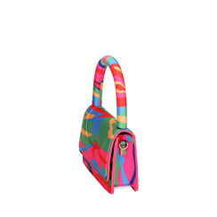 Minibag multicolor in raso, Primadonna, 235125449RSMUVEUNI, 002a
