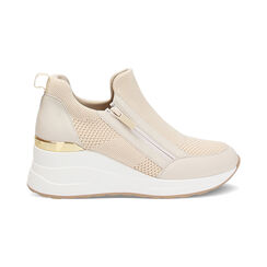 Slip on femme beige en tissu, Primadonna, 252850903TSBEIG035, 001 preview