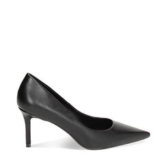 Décolleté nero, tacco 7,5 cm, Primadonna, 232120201EPNERO039, 001a