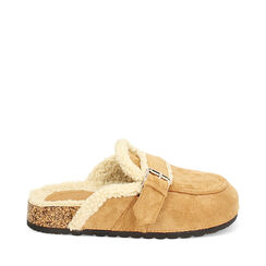 Sabot camel in microfibra, Primadonna, 24LT76301MFCAME035, 001a