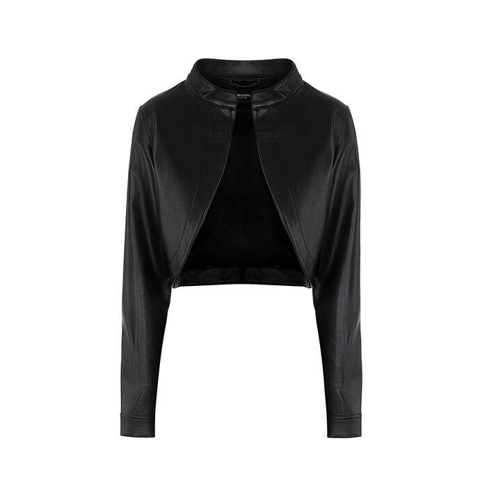 Giubbino nero con dettagli urban chic, Primadonna, 276551024EPNEROL