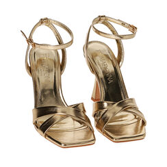 ZAPATOS SANDALIA LAMINADO OROG, Primadonna, 212101906LMOROG036, 002a