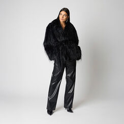 ABBIGLIAMENTO PELLICCIA FUR NERO, Primadonna, 26B402402FUNEROM, 002a