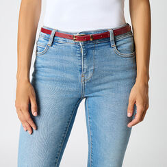 Cintura cherry con fibbia elegante, Primadonna, 26B413456EPCHERUNI, 002a