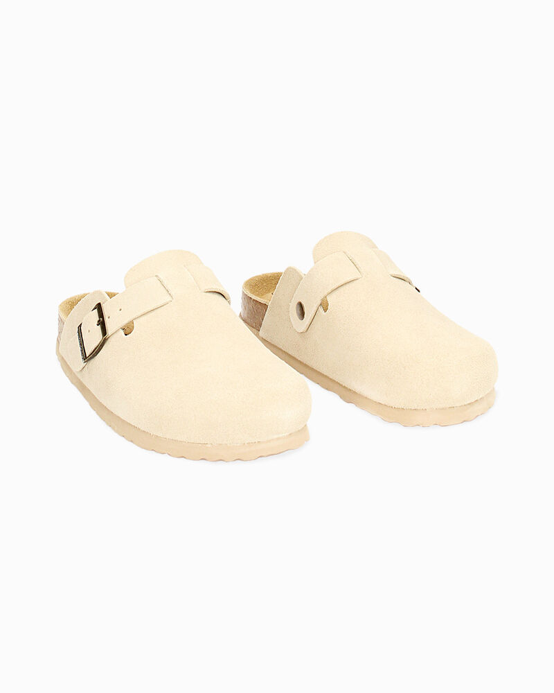 Sabot taupe in camoscio image number null