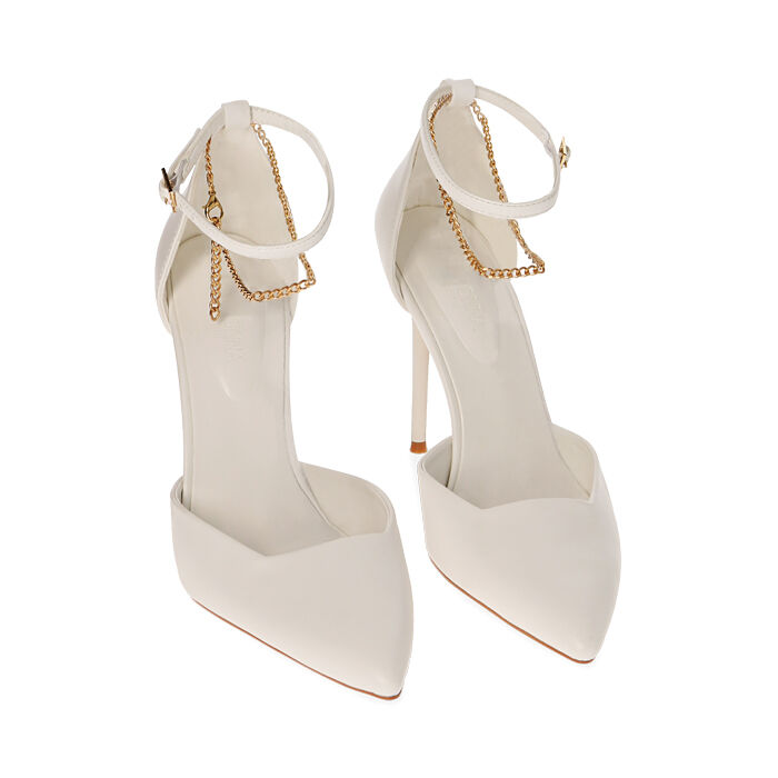 Decollete bianche primadonna sale