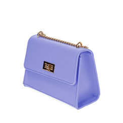 Borsa a tracolla viola in tessuto, Primadonna, 215123167LYVIOLUNI, 002a