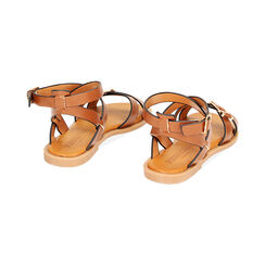 Sandalias planas marrones, Primadonna, 234922081EPMARR035, 003 preview