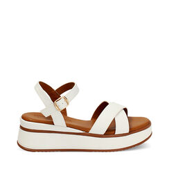 Compensées femme blanches, Primadonna, 254991730EPBIAN035, 001a