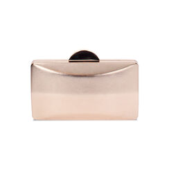 Clutch donna rosa oro in laminato, Primadonna, 255109704LMRAORUNI, 001 preview