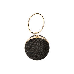 Mini bag sfera nera/oro, Primadonna, 202321072TSNEORUNI, 003 preview