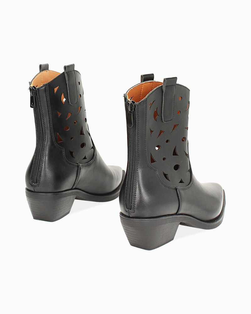 Bottines femme noires image number null