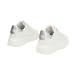 Zapatillas blancas-plata tac&oacute;n 5 cm, Zapatos, 272826212EPBIAR035, 004 preview