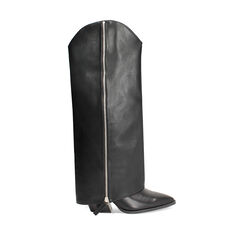 CALZATURA STIVALE TEXANO SINTETICO NERO, Primadonna, 263067619EPNERO036, 001a