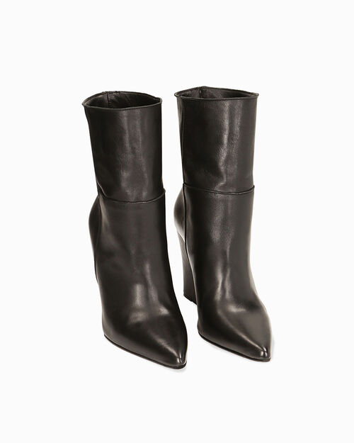 ZAPATOS CUNA PIEL NERO, BLACK