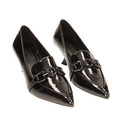 CALZATURA MOCASSINO NAPLACK NERO, Primadonna, 224934908NPNERO036, 002a