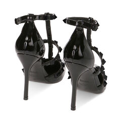 WOMEN SHOES OPEN SHANK SYNTHETIC PATENT, Primadonna, 222186107VENERO035, 003 preview