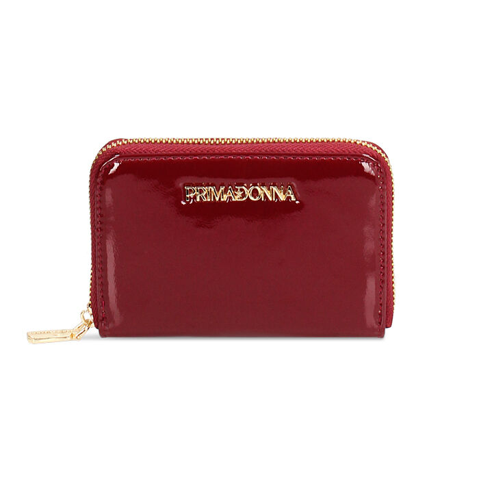 Portafoglio bordeaux in naplak Primadonna Collection