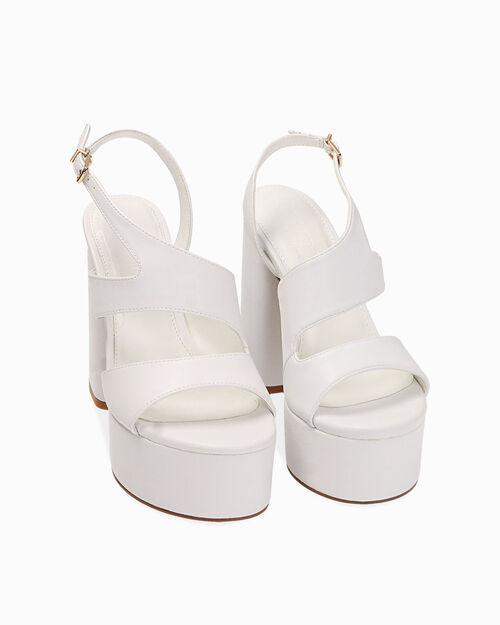 WOMEN SHOES SANDAL SYNTHETIC BIAN, WHITE