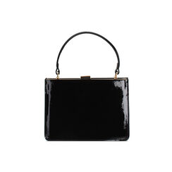 Mini bag donna nera in vernice, Primadonna, 255126041VENEROUNI, 004 preview