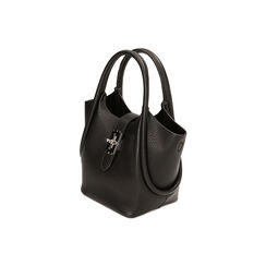 Mini-bag nera a mano, Primadonna, 225124795EPNEROUNI, 002 preview