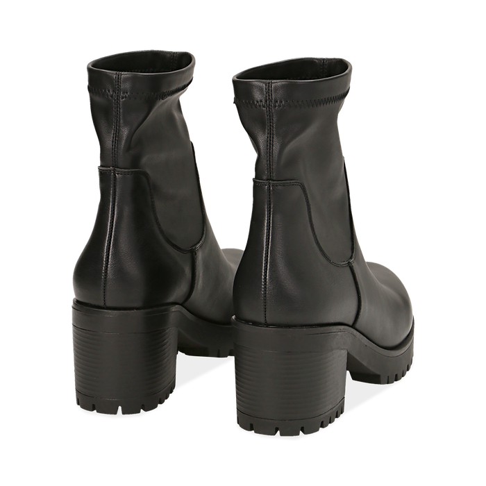 moda in pelle biker boots