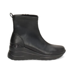 Slip on nere con plateau da 7 cm per un look audace, Primadonna, 262850902EPNERO037, 001 preview