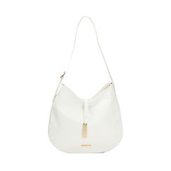 Sac épaule hobo blanc, Primadonna, 232323634EPBIANUNI, 001a