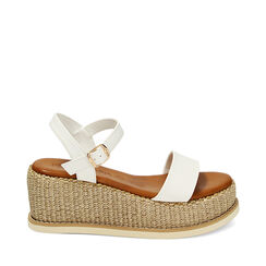Compensées blanches, Primadonna, 234939805EPBIAN035, 001a