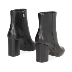 Tronchetti neri da donna con tacco di 7,9 cm, Primadonna, 262723302EPNERO035, 004 preview