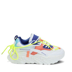 Sneakers bianche, suola 6 cm, Primadonna, 220112703EPBIAN035, 001a