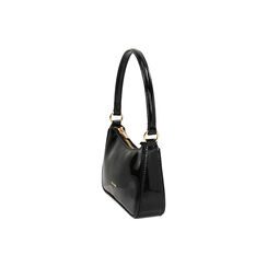 Mini bag nera con tracolla removibile, Primadonna, 275130169VENEROUNI, 003 preview